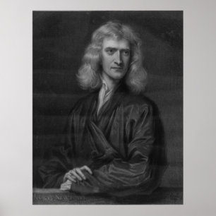 Großer Isaac Newton Print in hoher Auflösung Poster
