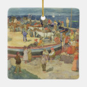 Großer Jachthafen, Capri Keramikornament (Rückseite)