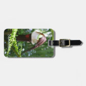 Grosser Jack in der Pulpit-Blume Personalisiert Gepäckanhänger (Vorderseite horizontal)