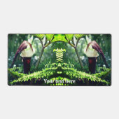 Grosser Jack in der Pulpit-Blume Personalisiert Schreibtischunterlage (Vorderseite)