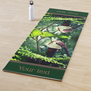 Grosser Jack in der Pulpit-Blume Personalisiert Yogamatte