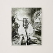 Großer Jazz Puzzle (Vertikal)