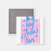 Großer Jesus Fan Magnet (Vorderseite/Rückseite)