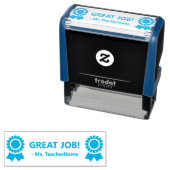 "GROSSER JOB!" + Briefmarke für den benutzerdefini Permastempel (Beispiel)