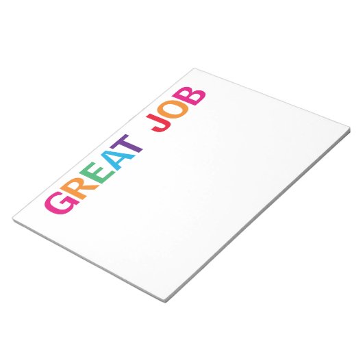 Großer Job Bright Notizblock (angewinkelt)