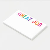 Großer Job Bright Post-it Klebezettel (angewinkelt)