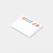 Großer Job Bright Post-it Klebezettel (angewinkelt)
