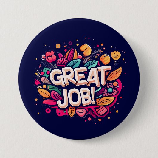 Großer Job Button (Vorderseite)