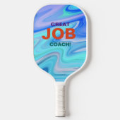 Großer Job Coach! Pickleball Schläger (Vorderseite)