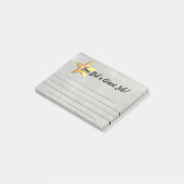 Großer Job des Post-it Klebezettel (angewinkelt)