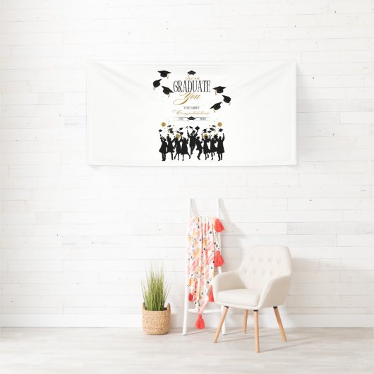 Großer Job, Graduate! Zeit bis zum Feiern des Part Banner (Insitu)