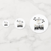 Großer Job, Graduate! Zeit bis zum Feiern des Part Konfetti (Vorderseiten)