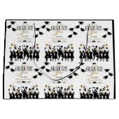 Großer Job, Graduate! Zeit zum Feiern des Party Große Geschenktüte (Vorderseite)