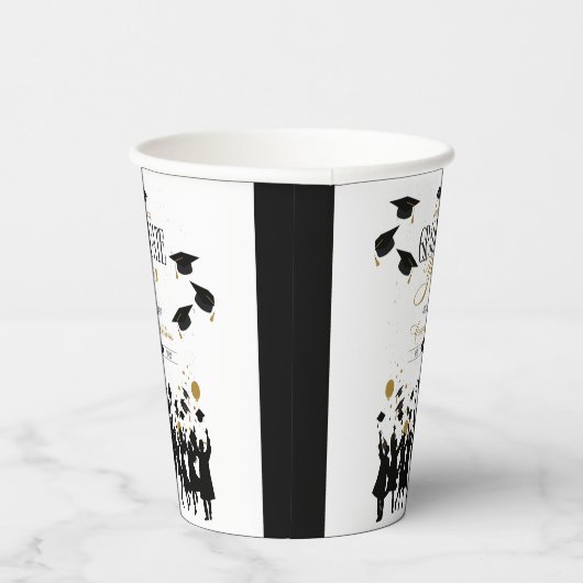 Großer Job, Graduate! Zeit zum Feiern des Party Pappbecher (Rechts)