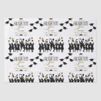 Großer Job, Graduate! Zeit zum Feiern des Party Seidenpapier