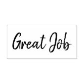 Großer Job Gummistempel (Prägung)