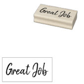 Großer Job Gummistempel (Stempel)