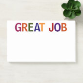 Großer Job mehrfarbig 10 x 6 Post-it Klebezettel (Büro)
