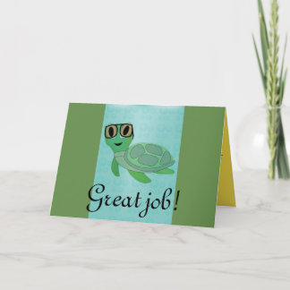 Großer Job personalisiert das Schicksal des Schick Dankeskarte