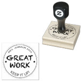 Großer Job | Personalisierte Lehrkräfte Gummistempel (Stempel)