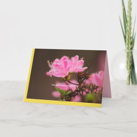 Großer Job personifizieren der Dankeskarte (Rückseite)