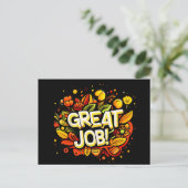 Großer Job Postkarte (Stehend Vorderseite)