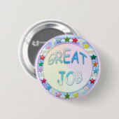 Großer Job, Stern-runder Leistungs-Knopf Button (Vorne & Hinten)