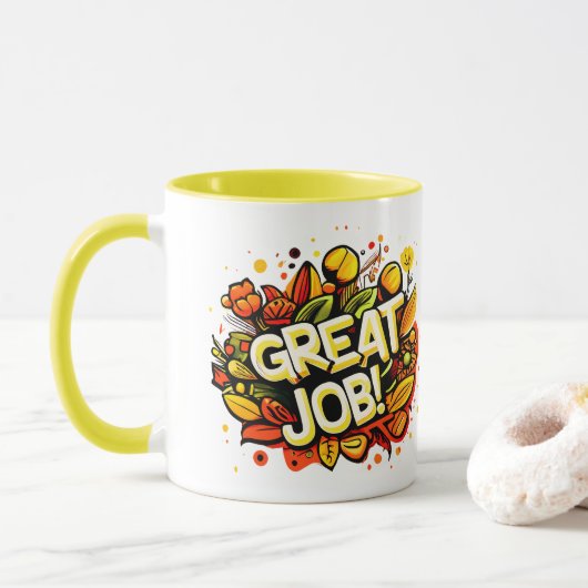 Großer Job Tasse (Mit Donut)