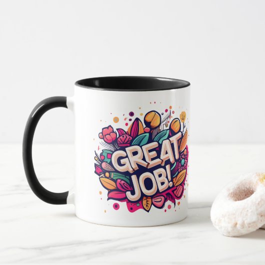 Großer Job Tasse (Mit Donut)