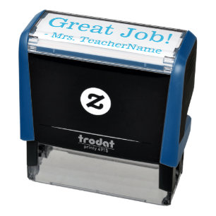 "Großer Job!" Teacher Feedback Rubber Briefmarke Permastempel