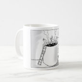 Großer Kaffee Kaffeetasse (Vorderseite Links)