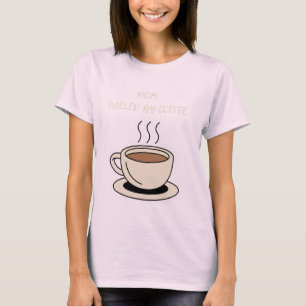 Grosser Kaffee mit den Worten "Mama, Kaffeegenuss" T-Shirt