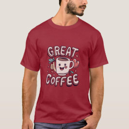 Großer Kaffee T-Shirt