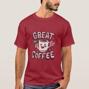 Großer Kaffee T-Shirt