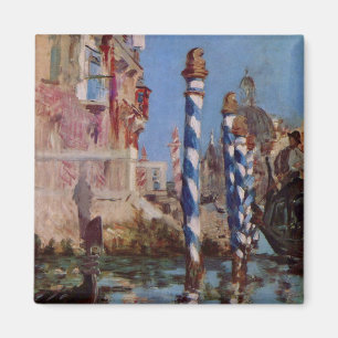 Großer Kanal in Venedig - Edouard Manet Magnet
