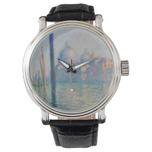 Großer Kanal Monet Venedig Italien Klassisches Gem Armbanduhr