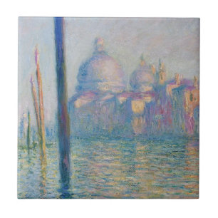 Großer Kanal Monet Venedig Italien Klassisches Gem Fliese