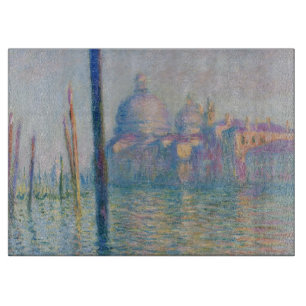 Großer Kanal Monet Venedig Italien Klassisches Gem Schneidebrett