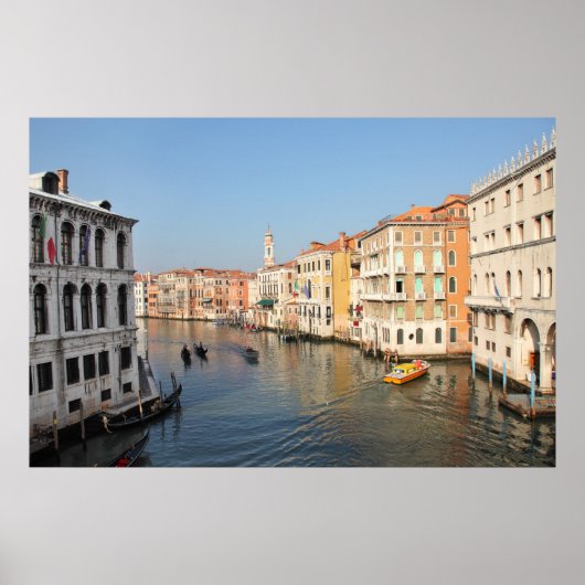 Großer Kanal, Poster von Venedig (Vorne)