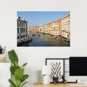 Großer Kanal, Poster von Venedig (Heimbüro)