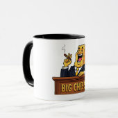 Großer Käse Boss Tasse (Vorderseite Links)