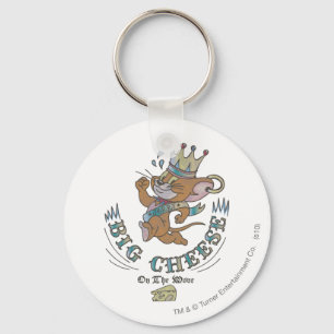 Großer Käse Jerry auf dem Mond 2 Schlüsselanhänger