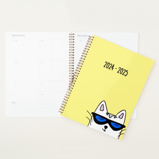 Großer Katzenplaner 8,5 Zoll x 11 Zoll Planer (Anzeige)