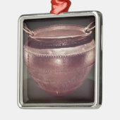 Großer Kessel, von Castlederg, Landkreis Tyrone Silbernes Ornament (Links)