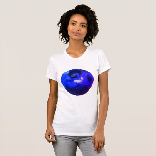 Großer klarer BlaubeerT - Shirt (Vorne ganz)