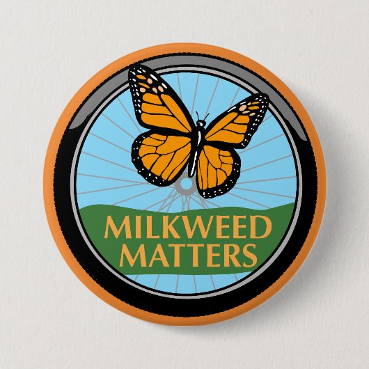 Großer Knopf Button (Vorderseite)