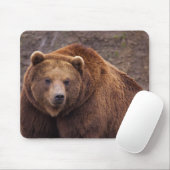 Großer Kodiak-Bär Mousepad (Mit Mouse)