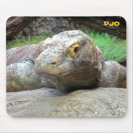 Großer Komodo Drache Mousepad