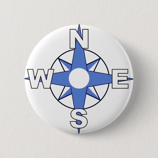 Großer Kompass Button (Vorderseite)