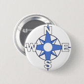 Großer Kompass Button (Vorne & Hinten)